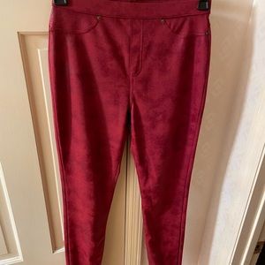 💥HUE RED Sz L Leggings🔥